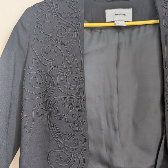 Black Embroidered Jacket - Picture 3 of 5